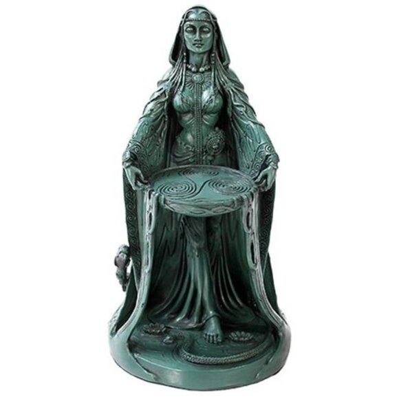 Pacific Giftware Bronzed Earth Mother Goddess Gaia Statue Museum Masterpieces - Picture 1 of 7